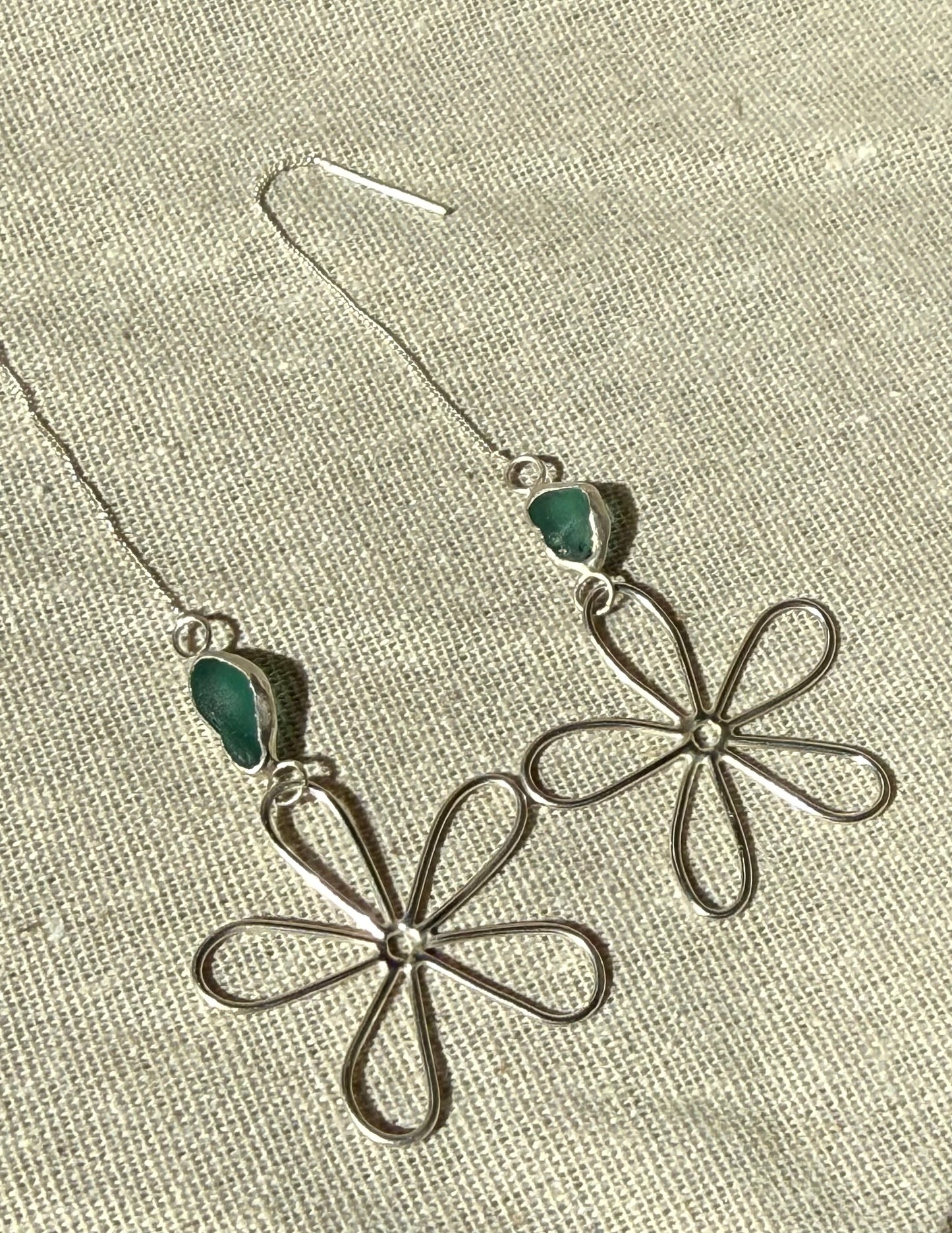 Flower Drop Earrings